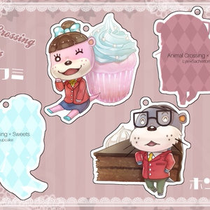 どうぶつの森 缶バッジ【ゆきみ・オリビア・ジュン・ミラコ】 - ねこ