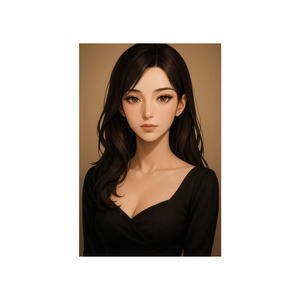 【商用可】アニメ風 大人女性アイコン｜SNS・配信用