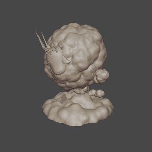 ガレージキット 山 1/7サイズ 「マウンテン」@星 ※未塗装・未組み立て