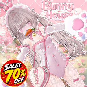 🚨 【 70% SALE 】🚨 ✩.°🐰【 Bunny House】🐰°.✩ [24 Avatar] 