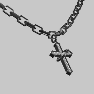 VRchat Cross Necklace