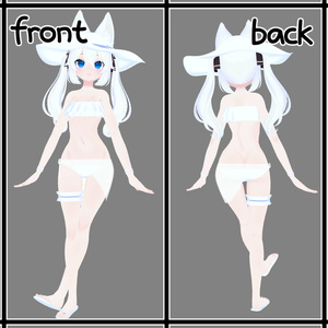 【Karin,Rusk用】フリル水着 frill swimsuit 缩略图 2