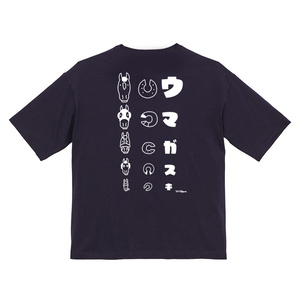 水墨画にわとりTシャツ『無道』 - おはようございます＆鬱P物販