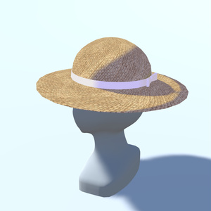 麦わら帽子_6色セット（UnityPackage形式） 缩略图 8