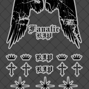 †Fanatic - タトゥーシール/ステッカー