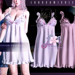 LongCamisole Set for hs