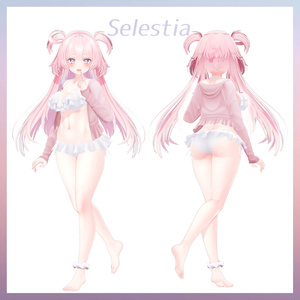 【7アバター対応】フリルビキニ＆ラッシュガード 缩略图 6