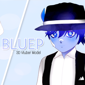 BLUEP the 3D Vtuber Model 
