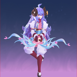 スピリットブロッサムキンドレッド3DモデルVRChat3Dキャラクター Spirit Blossom Kindred 3D Model VRChat  3D Characters