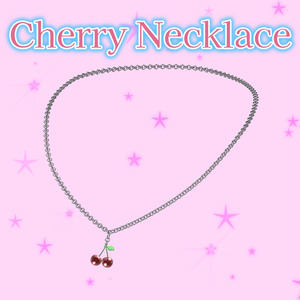 チェリーネックレス Cherry Necklace（VRChat想定）