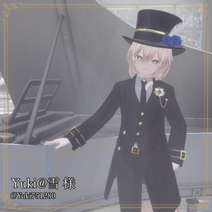 3D衣装『Noble Tailcoat』【VRChat想定】 #Millenoa 缩略图 18