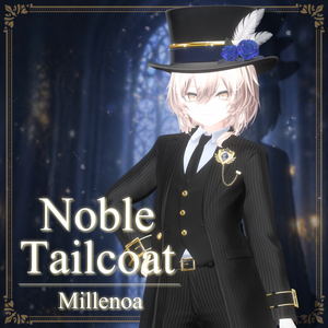 3D衣装『Noble Tailcoat』【VRChat想定】 #Millenoa