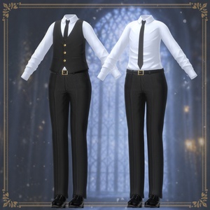 3D衣装『Noble Tailcoat』【VRChat想定】 #Millenoa 缩略图 11