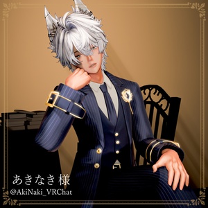 3D衣装『Noble Tailcoat』【VRChat想定】 #Millenoa 缩略图 8