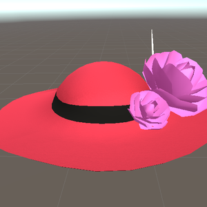 【3D小物】キャペリン-ローズ-