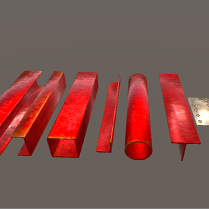 【3D小物】鉄骨