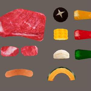 【3D小物】バーベキューセット&ドラム缶キャンプセット 缩略图 9