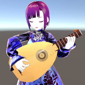 【3D小物】リュート