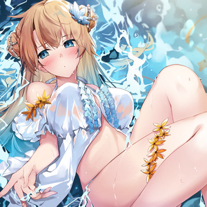 【予約受付開始】貴方の…大好きな人の、腕の中に　セフィリア　B2タペストリー　Eタイプ