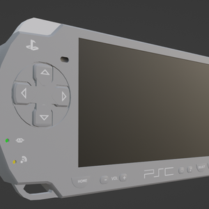PSP 3Dモデル