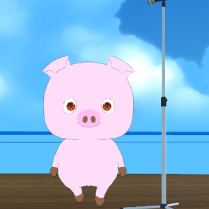 ぶたちゃんアバター（VRM）本体