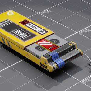 PMD_Mk1  Cyberpunk themed Walkman (VRChat)
