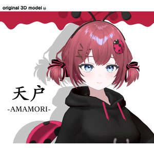 オリジナル3Dモデル「天戸-amamori-」