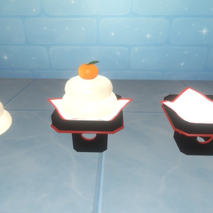 【無料】鏡餅セット // KagamiMochi Set 缩略图 3