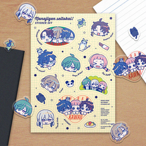 七次元生徒会！樋口楓作まめねこ缶バッジ - にじさんじ公式 - BOOTH