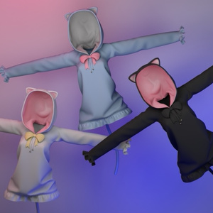 Cat Hoodie [VRChat]