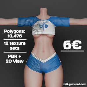Sport Set - 3D Asset - Commercial Use