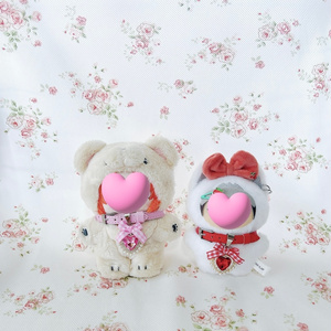 あんスタ ぬい服 着ぐるみ バニラねこちゃんお魚付き 16cm