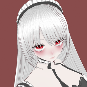【VRoidVRM】3D MODEL maid a
