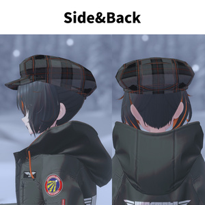 【VRChat想定】キャスケット 缩略图 2
