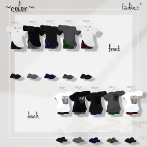 【Thx!!1st Anniv!! 】Chilloom Wear【♀９アバター,♂6アバター対応】 缩略图 12