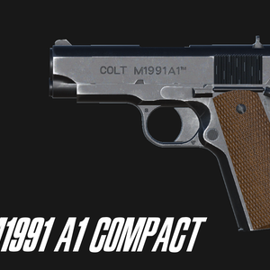 【VRChat想定】Colt M1991 A1 Compact