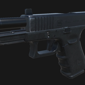 【VRChat想定】GLOCK 19 Gen4 缩略图 6