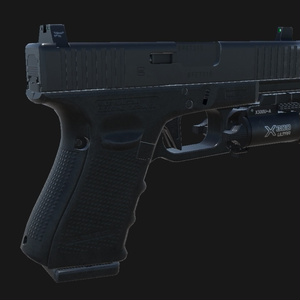 【VRChat想定】GLOCK 19 Gen4 缩略图 5