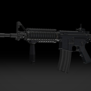【VRChat想定】FN-15 Military Collector M4 缩略图 3