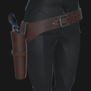 [For VRChat] Western Gun Belt