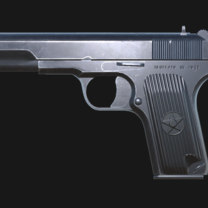 【VRChat想定】五四式自動拳銃