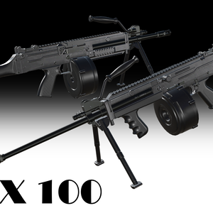 【VRChat想定】ULTIMAX 100