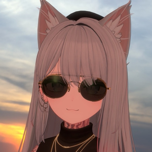 【VRChat想定】風防付きクラシックサングラス 缩略图 3