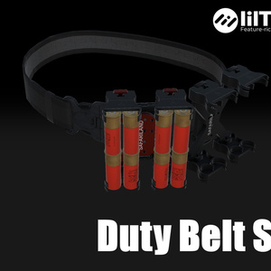 【VRChat想定】Duty Belt SET