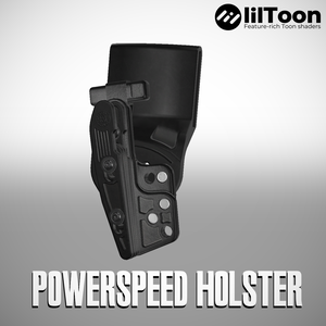 【VRChat想定】PowerSpeed Holster