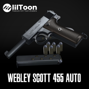 【VRChat想定】Webley Scott 455 AUTO