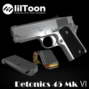 【VRChat想定】Detonics 45 MkⅥ（ギミック付）