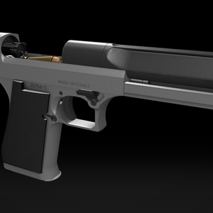 【VRChat想定】IMI Desert Eagle 44 Magnum（ギミック付） 缩略图 6