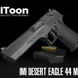 【VRChat想定】IMI Desert Eagle 44 Magnum（ギミック付）
