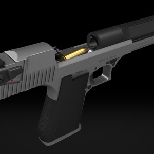 【VRChat想定】IMI Desert Eagle 44 Magnum（ギミック付） 缩略图 3
